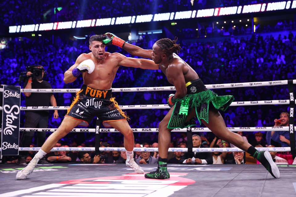 How much did Tommy Fury make from the KSI fight?