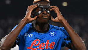 Osimhen ruled out of next three matches at Napoli