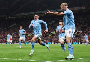 Fans say Man Utd vs City ‘rivalry’s dead’ after spotting Erling Haaland’s amazing gesture to Phil Foden after third goal