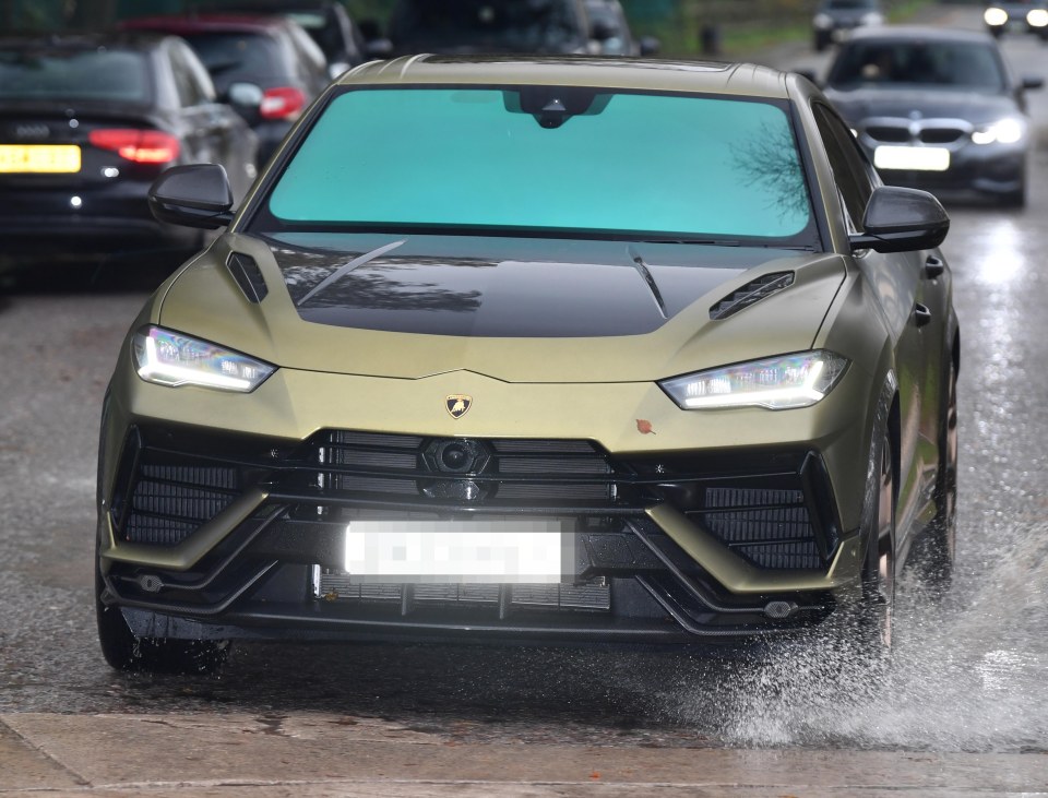 Man Utd flops look glum as they arrive back at Carrington after Erik ten Hag’s brutal Manchester derby punishment