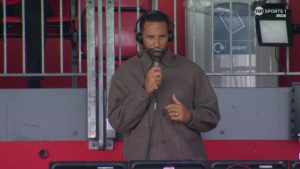 Fans ask ‘how do I turn the Rio Ferdinand feature off?’ as TNT Sports pundit apologises for Merseyside derby commentary