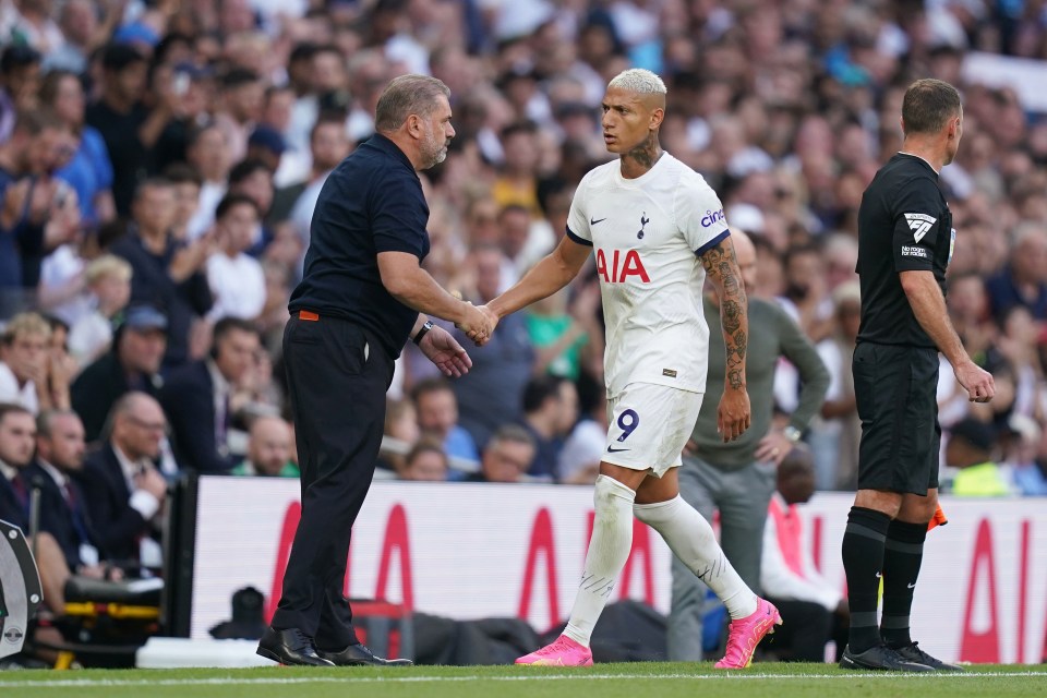 Ange Postecoglou ‘forced To Intervene In Shock Row Between Richarlison ...