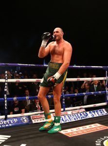 Why does Tyson Fury sing American Pie?