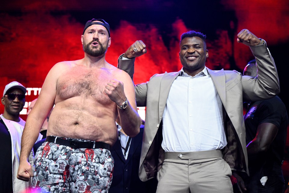 Former boxing world champion tells Francis Ngannou how to beat Tyson Fury in huge crossover fight in Saudi Arabia