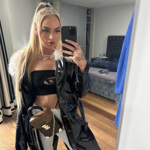 Alisha Lehmann wears risque cut-out crop-top as she posts four ‘unreal’ pictures to Instagram