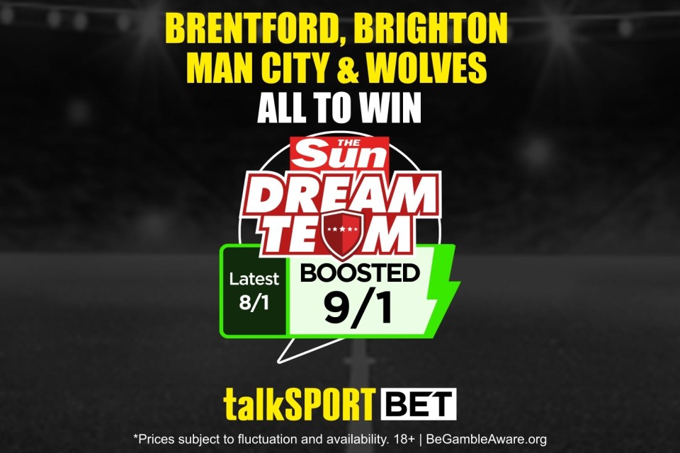 Premier League – talkSPORT BET boost: Get Brentford, Brighton, Man City & Wolves all to win at huge 9/1