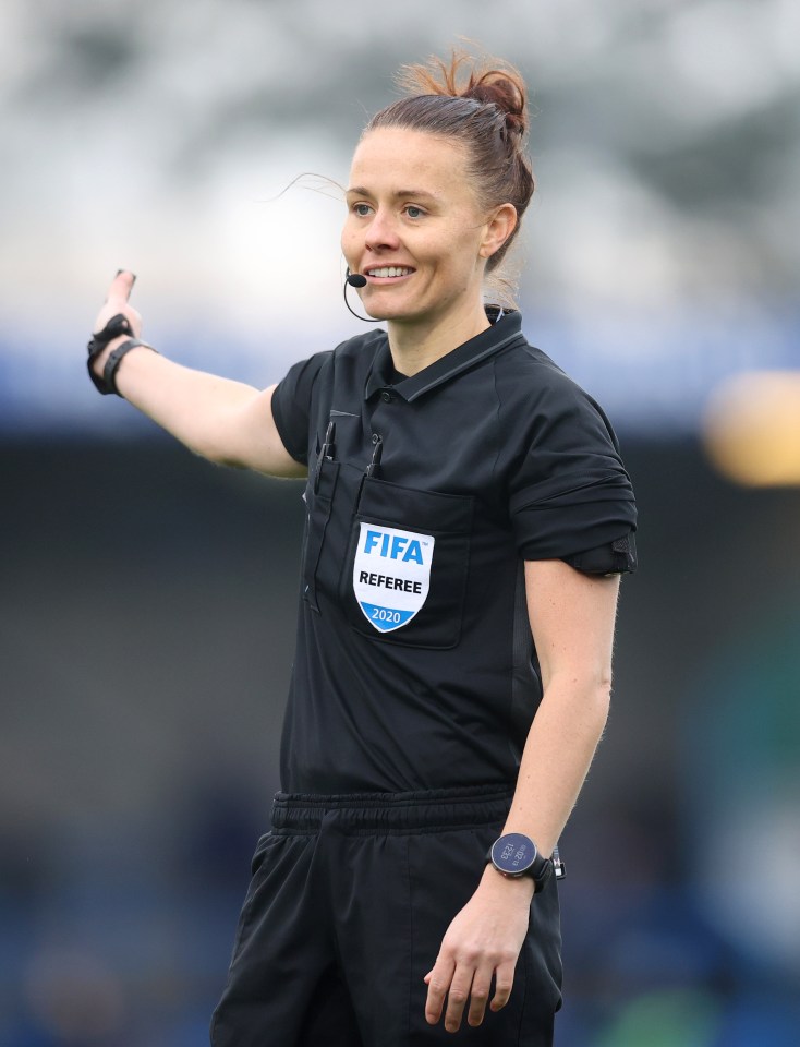 Who is female Premier League referee Rebecca Welch?