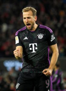 Harry Kane breaks yet another Bundesliga record as England captain surpasses football legend and Man Utd outcast