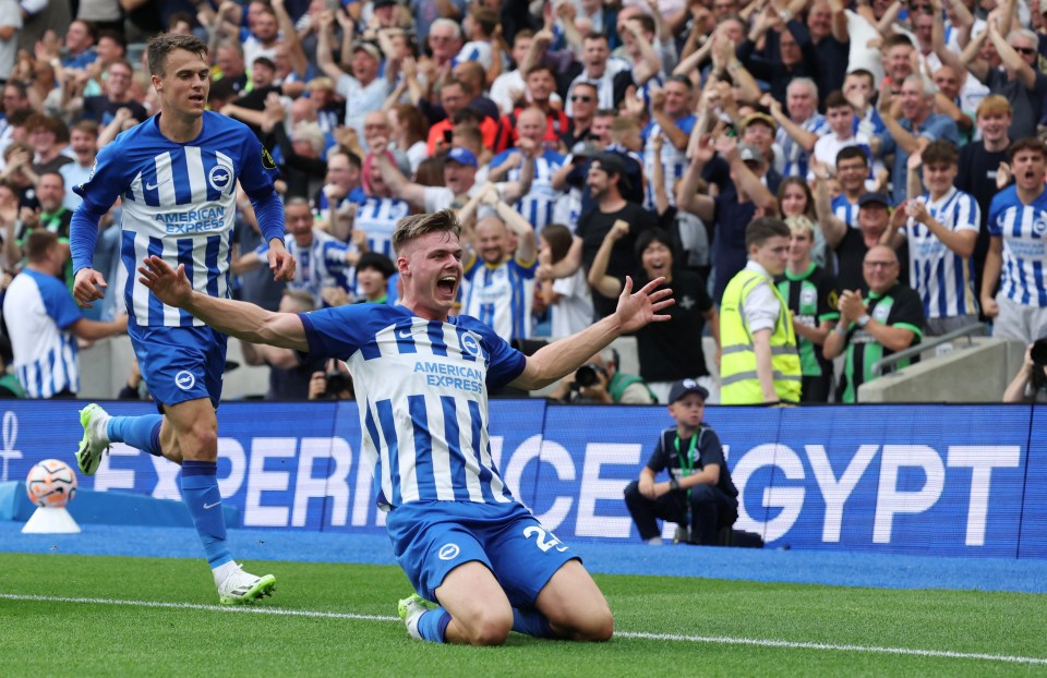 Man Utd handed huge transfer boost as Brighton CEO confirms plan to SELL £100m striker target Evan Ferguson