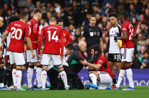 Harry Maguire injured after just 40 SECONDS for Man Utd as commentators fear over ‘very concerning’ scenes