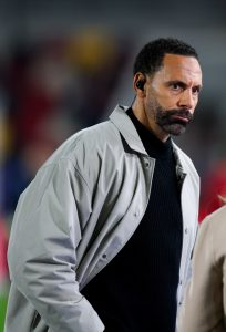 Man Utd icon Rio Ferdinand forced to leave TNT Sports studio during PSG vs Newcastle as Laura Woods makes statement