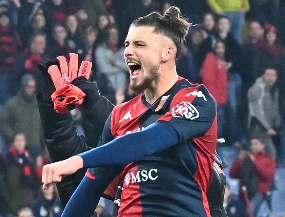 Arsenal in talks with Genoa defender but face competition from two Premier League rivals, confirms agent