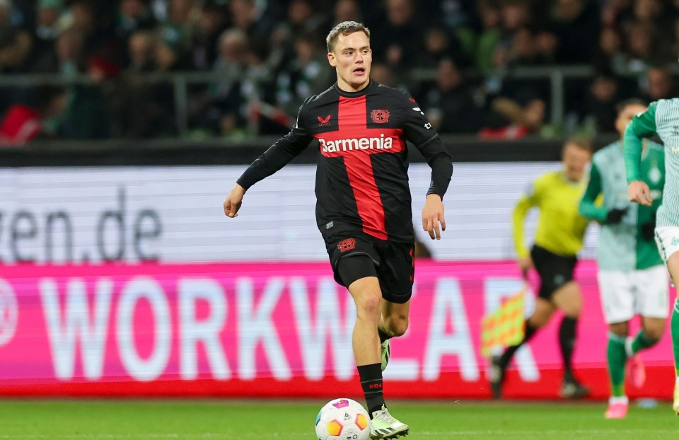 Man Utd ‘closely scouting £104m Bayer Leverkusen star Florian Wirtz’ as they plot January transfer spree