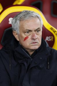 Serie A stars and bosses including Jose Mourinho wear red marks on their faces for incredibly important reason