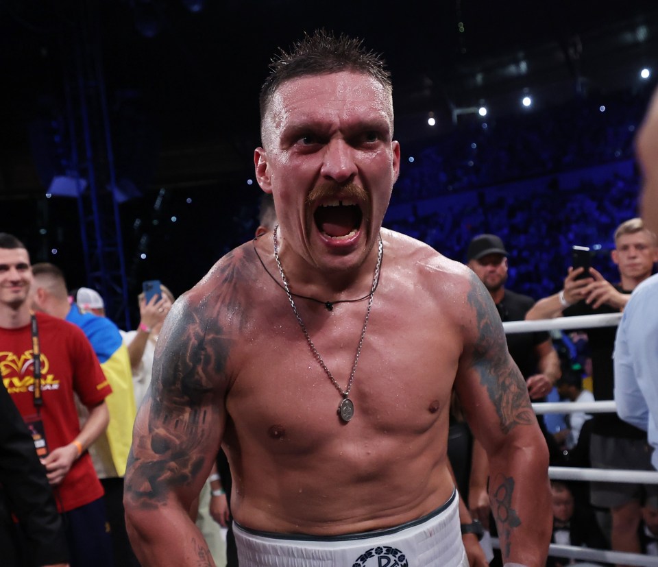 Oleksandr Usyk reveals he has signed contract to switch sports if he beats Tyson Fury in undisputed title fight