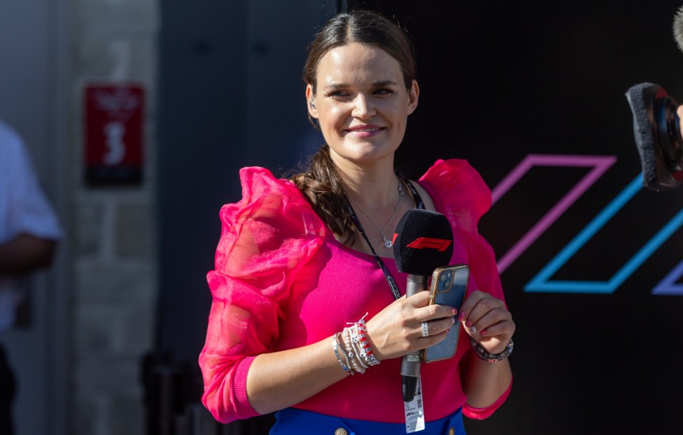 F1 presenter ‘still shaking’ after being ‘absolutely terrified’ live on air during Las Vegas GP