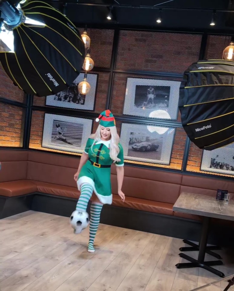 BBC presenter Emma Louise Jones dresses up as Christmas elf but ‘loses job in 10 seconds’ after huge blunder