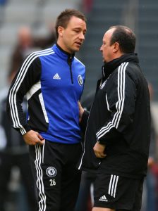 John Terry reveals Chelsea team-mates ‘pulled him back’ after furious dressing room confrontation with Rafa Benitez