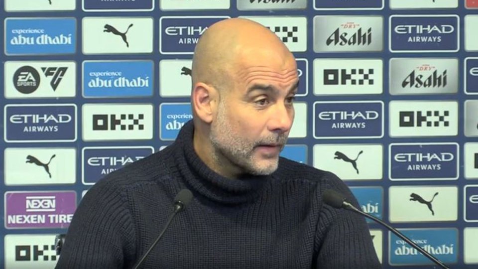 Pep Guardiola ‘walks out of interview’ with one-word answer after Man City boss asked what happened with Darwin Nunez