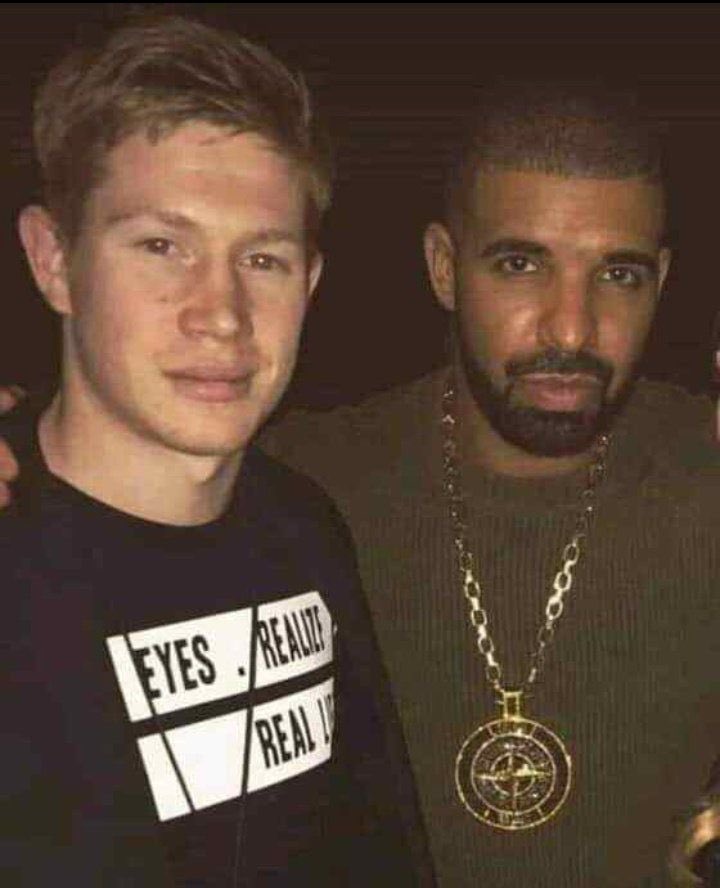 Fans say ‘even when he’s not playing he still assists’ as ‘K. De Bruyne’ is credited as writer for new Drake diss track