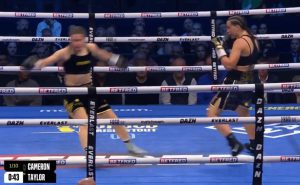 Boxing fans left stunned after ‘legit knockdown’ by Chantelle Cameron on Katie Taylor in round one was not given by ref