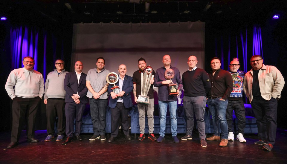 All 11 World Darts Championship winners reunite for one night only – so how many can you recognise?