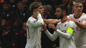 Eagle-eyed fans spot true captaincy moment from Man Utd star Bruno Fernandes during hostile Galatasaray clash