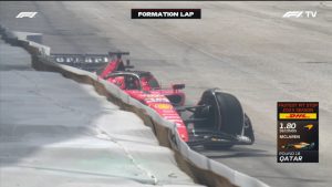 Charles Leclerc crashes out of Brazilian Grand Prix BEFORE race has even started as F1 star smashes into barriers