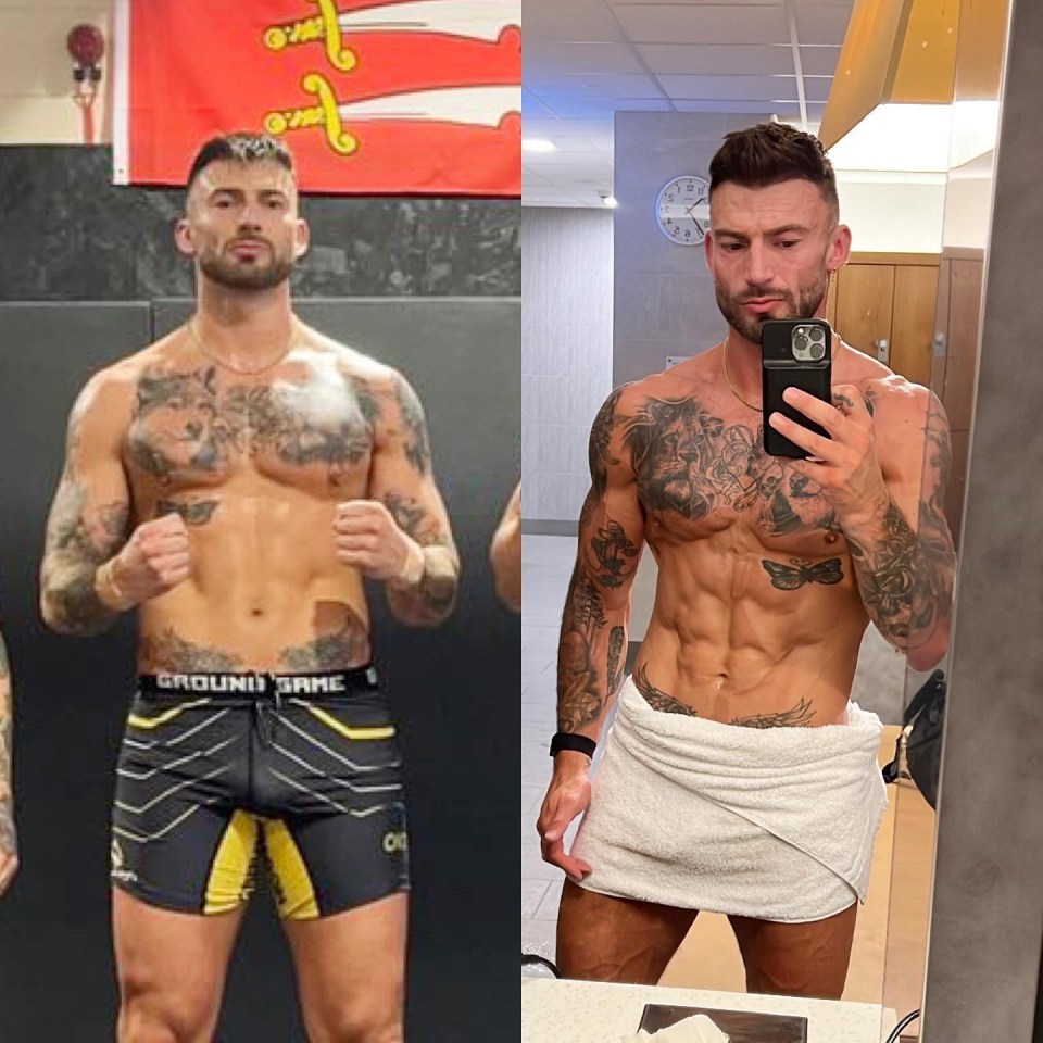 Inside Jake Quickenden’s brutal THREE STONE body transformation as X Factor star prepares for professional MMA debut