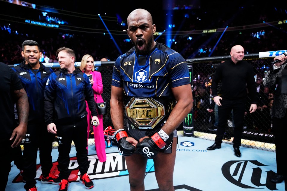 Fans react as UFC champ Jon Jones reveals problems ‘wiping’ his bum after undergoing surgery following brutal pec tear