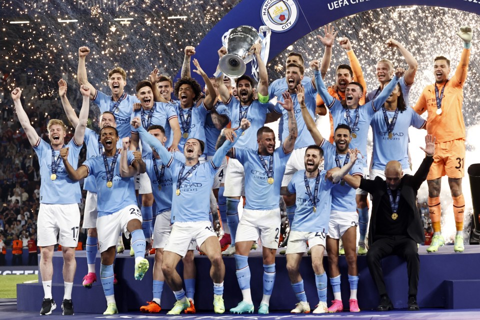 Man City make history as they rake in eye-watering £713MILLION in single season and announce record profits