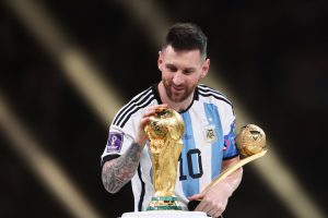 Lionel Messi’s World Cup shirts to fetch £8MILLION at auction – but sale is tainted by money-chaser who got them