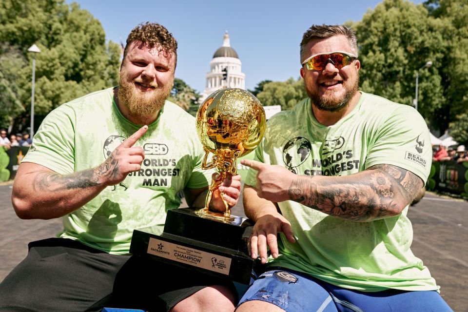 We’re the ‘world’s strongest brothers’ who eat 1kg of meat a DAY to keep up our 10,000-calorie diet