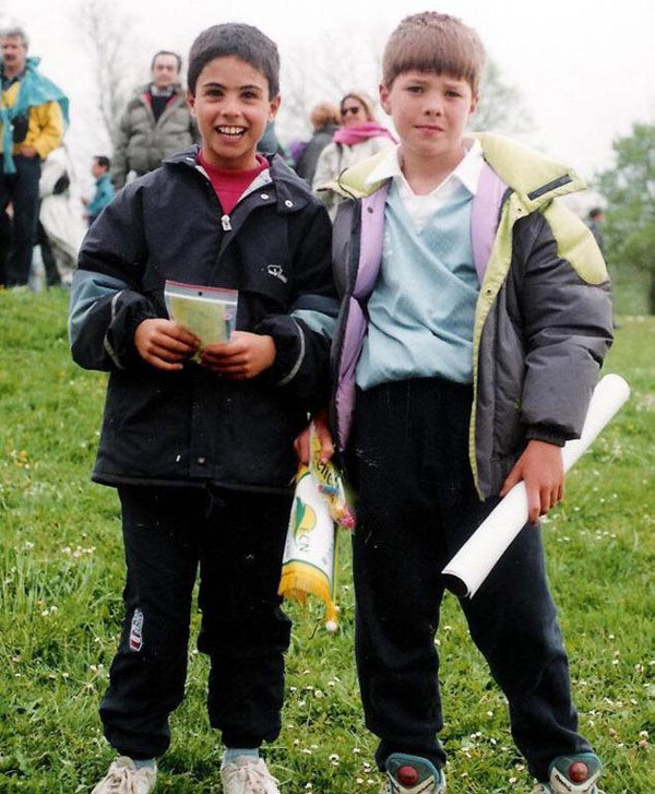 Amazing photo of young Mikel Arteta with Premier League legend goes viral as Real Madrid ‘chase breakthrough boss’