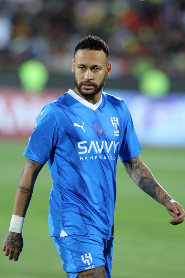 Neymar ‘AXED from Al-Hilal squad’ as Saudi Pro League leaders look to replace star with left-back