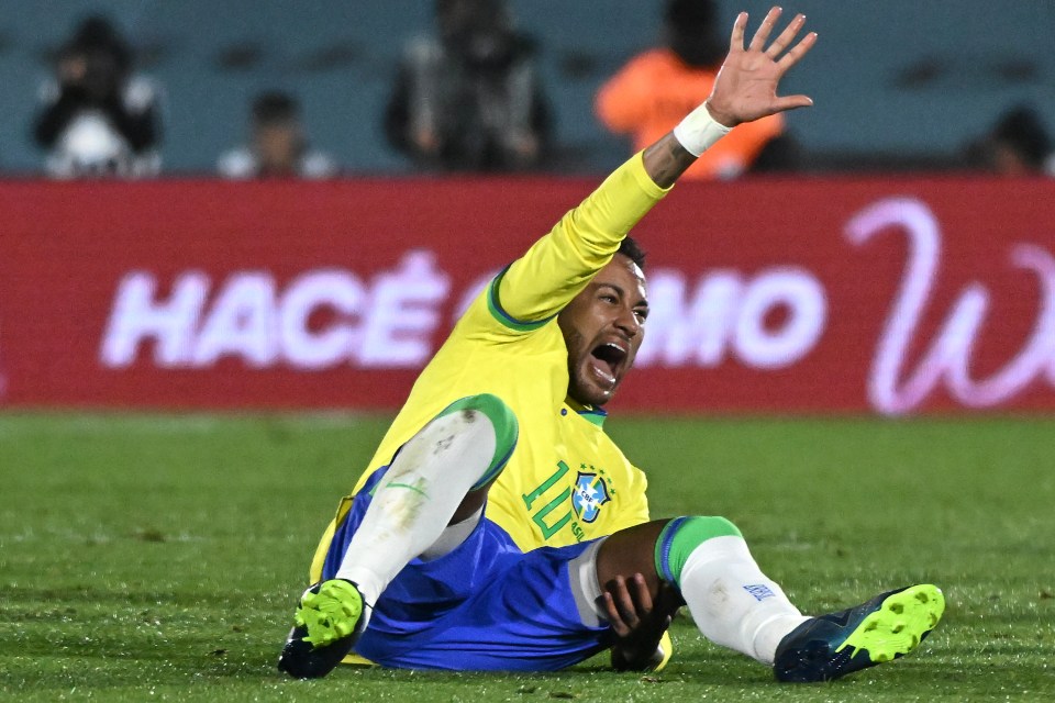 Heartbreaking footage shows Neymar screaming in pain as Brazilian superstar tries to recover from sickening injury