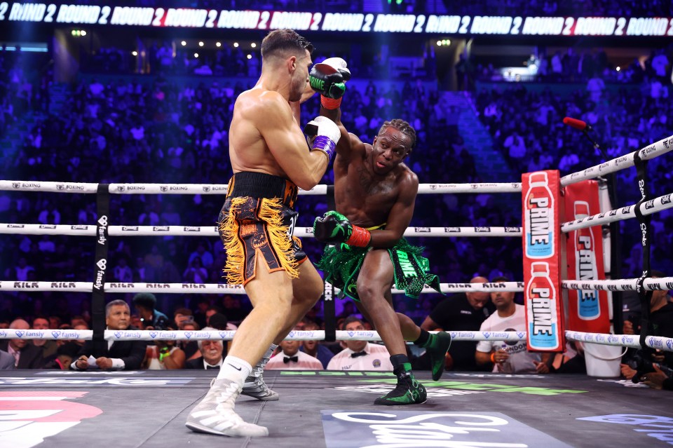 KSI’s reveals sparring partners were offered £5,000 to try and KO him as he opens up on controversial Tommy Fury loss