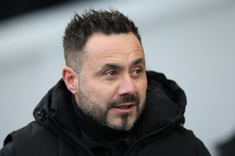 Brighton boss Roberto De Zerbi launches blistering rant and says he ‘dislikes 80 per cent of referees in England’