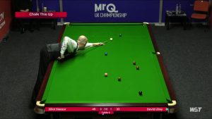 Snooker star in disbelief after committing bizarre foul in UK Championship as fans say ‘what a sport, that’s wild’