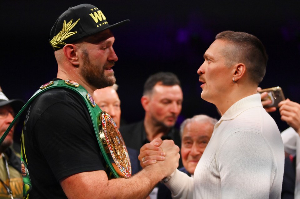 Tyson Fury vs Oleksandr Usyk new date ‘revealed’ as Anthony Joshua steps in for December 23 Saudi fight