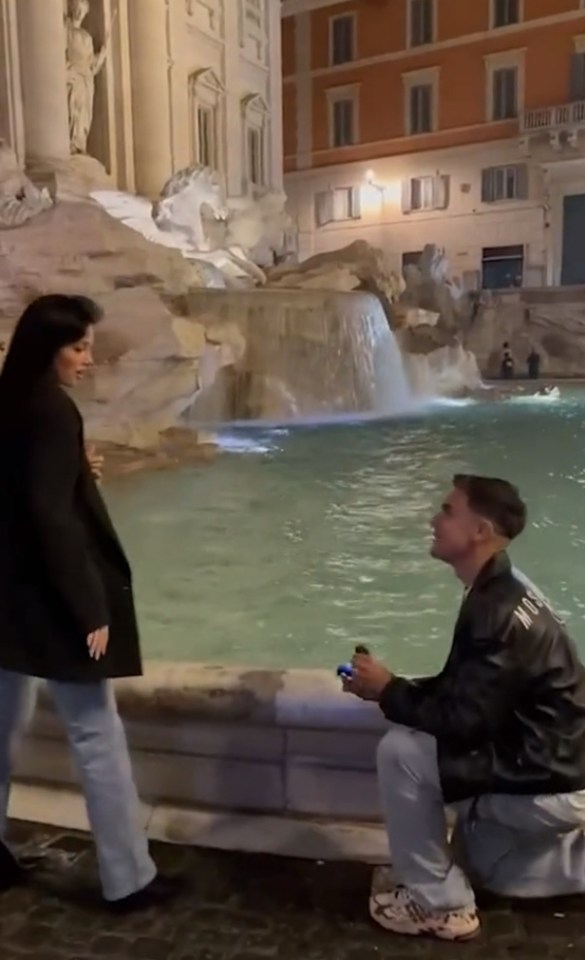 Watch sweet moment Paulo Dybala proposes to stunning Wag – as former Premier League star looks more excited than anyone