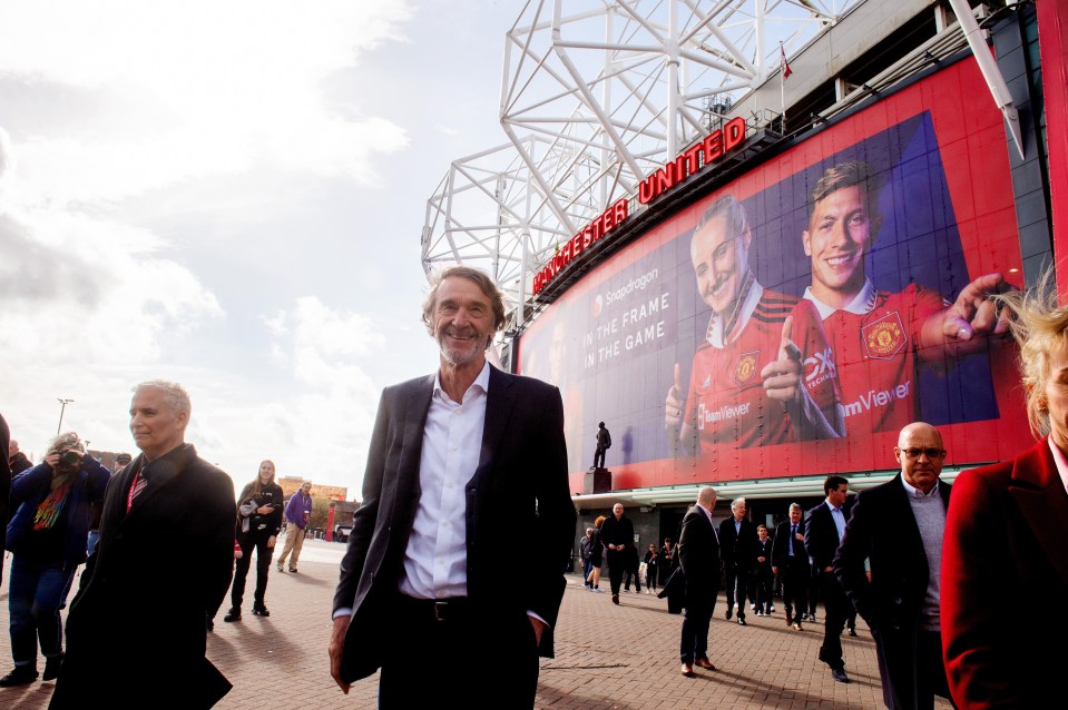 Sir Jim Ratcliffe hints at big changes at Man Utd as he outlines huge plans for club in message to fans