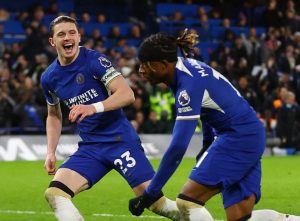 Chelsea hero Noni Madueke reveals exact conversation with Conor Gallagher before scoring crucial penalty against Palace