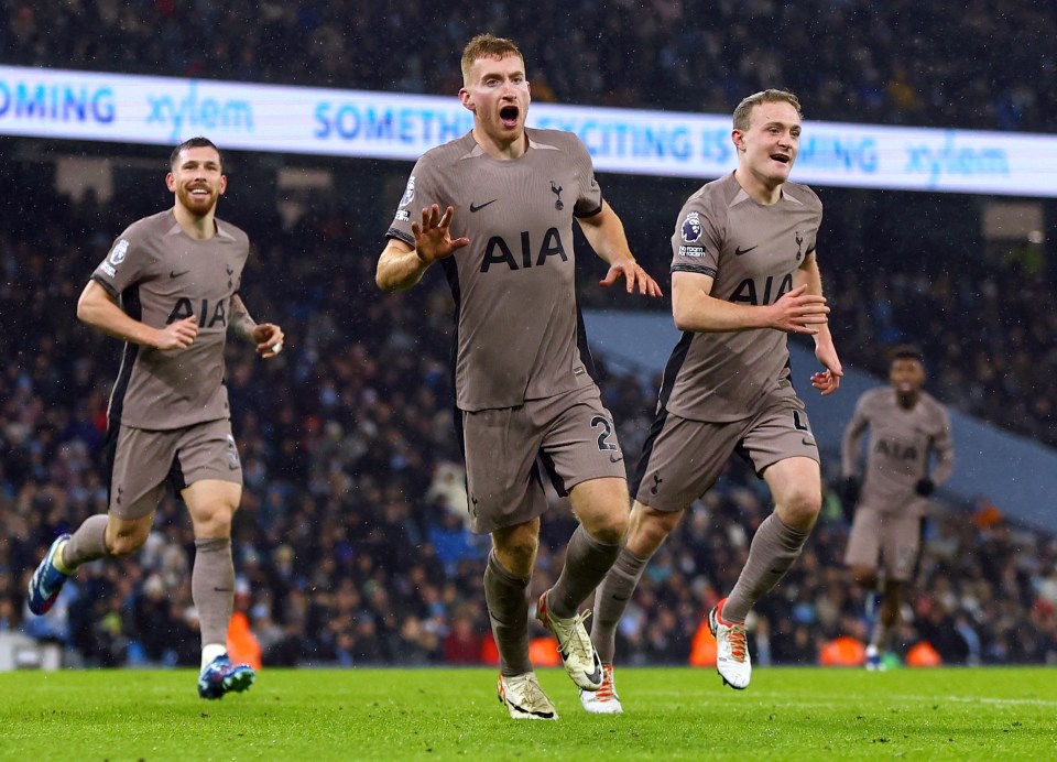 Man City 3 Tottenham 3: Kulusevski bags last gasp equaliser as Spurs serve up ANOTHER thriller against Guardiola’s men