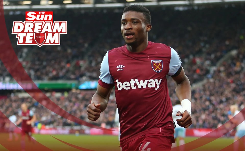 West Ham only team with FIVE representatives inside Dream Team top 20 midfielders – Mohammed Kudus overlooked