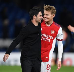 Arsenal boss Mikel Arteta hints at huge tactical change as he reveals new position for captain Martin Odegaard