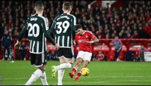 Forest stun Manchester United 2-1 to pile pressure on Ten Hag