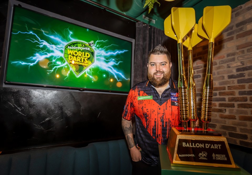 Darts starts set to raise £1m for prostate cancer charity after stunning start to World Darts Championship