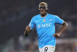 Victor Osimhen drops biggest Chelsea transfer hint yet as £100m Napoli star reacts to childhood photo