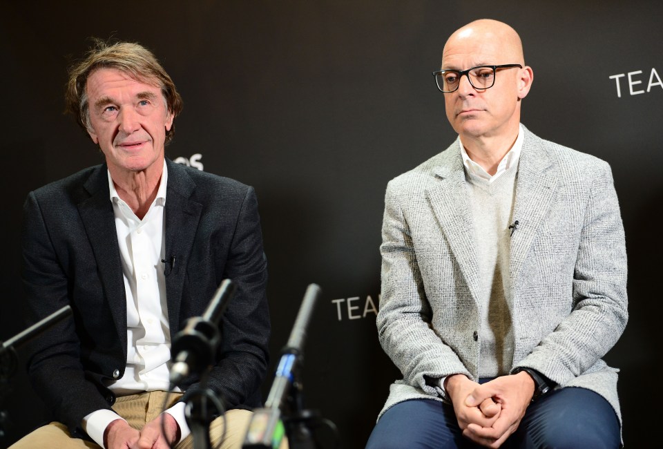 Sir Jim Ratcliffe’s top team pay visit to Old Trafford as Ten Hag issues major warning about tough return to glory days